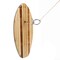Pacific Shore Games Striped Wooden Hook and Ring Game - Outdoor Games for Adults and Family, Ultimate Ring Toss Game